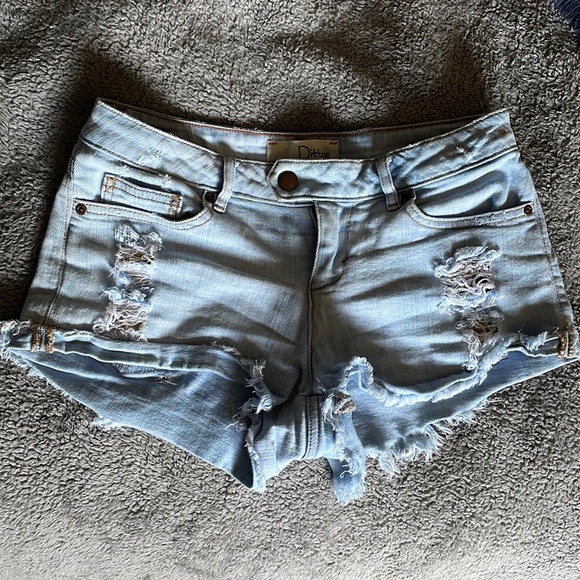 Spring summer California beach Jean Shorts - Picture 1 of 5